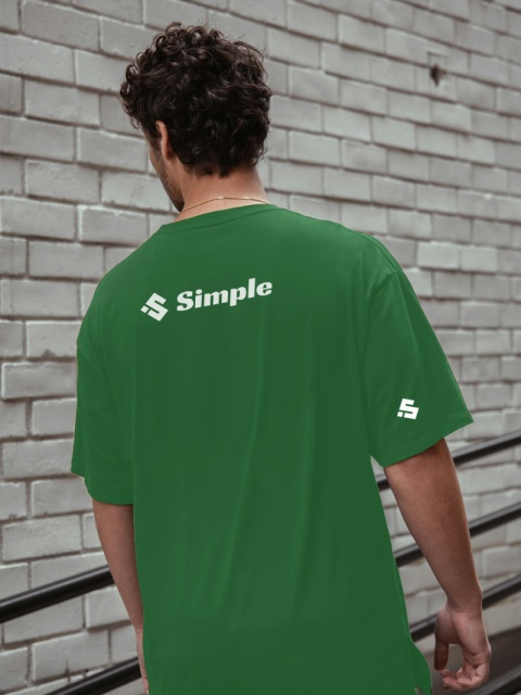 Koszulka męska Watermelon Biała Regular od Simple