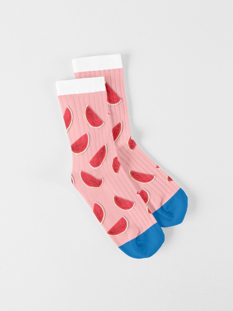 Skarpetki Pink Watermelon